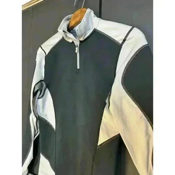 Under Armour Coldgear Fitted‎ Base Zip Pullover 1/4 Mens Small Waffle Cold Gear - Picture 12 of 12